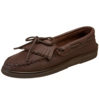 Minnetonka Women's Moosehide Fringed Kilty Moccasin Minnetonka Women's Moosehide Fringed Kilty Moccasin