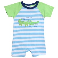 Absorba Baby-Boys Newborn Crocodile Stripes Creeper Absorba Baby-Boys Newborn Crocodile Stripes Creeper