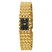 Caravelle by Bulova Women's 44P19 Diamond Accented Black Dial Watch Caravelle by Bulova Women's 44P19 Diamond Accented Black Dial Watch
