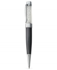 Make lasting memories. Swarovski's crystalline USB pen, with silver-tone and anthracite-colored details, as well as clear crystals, combines a bit of the old with the new in style and function. Approximate size: 5-4/5 x 6/10 inches. Memory 4 GB. Make lasting memories. Swarovski's crystalline USB pen, with silver-tone and anthracite-colored details, as well as clear crystals, combines a bit of the old with the new in style and function. Approximate size: 5-4/5 x 6/10 inches. Memory 4 GB.