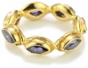 MELINDA MARIA Gwyneth Collection with Purple Stone Ring, Size 7