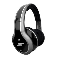 SMS Audio SMS-WS-SLV SYNC by 50 Cent Wireless Over-Ear Headphones - Black/Silver SMS Audio SMS-WS-SLV SYNC by 50 Cent Wireless Over-Ear Headphones - Black/Silver
