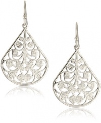 1928 Jewelry Silver Vine Earrings 1928 Jewelry Silver Vine Earrings