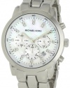 Michael Kors - Quartz Classic Silver Chronograph with White Dial Women's Watch - MK5414