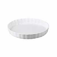 Assortment of Apilco's white bakeware and serveware items present a dual feeling of both tradition and modernity, since 1826. The zero-porosity, high quality porcelain used by Apilco does not flake or crack and offers good resistance to mechanical or thermal shocks. Assortment of Apilco's white bakeware and serveware items present a dual feeling of both tradition and modernity, since 1826. The zero-porosity, high quality porcelain used by Apilco does not flake or crack and offers good resistance to mechanical or thermal shocks.