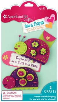 American Girl Crafts Sew and Shares, Lady Bugs American Girl Crafts Sew and Shares, Lady Bugs