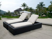 Genuine Ohana Outdoor Patio Wicker Furniture 2 Pc Set Chaise Lounge Genuine Ohana Outdoor Patio Wicker Furniture 2 Pc Set Chaise Lounge
