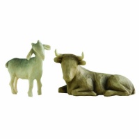 Willow Tree by DEMDACO Ox and Goat Figurine Willow Tree by DEMDACO Ox and Goat Figurine