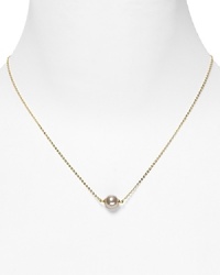 This floating pearl pendant necklace from Majorica is simply elegant.