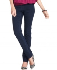 These petite skinny jeans from Style&co. are sure to be the foundation for many a fashionable ensemble. The solid dark wash is easy to pair with prints, neutrals, bolds and anything in between! These petite skinny jeans from Style&co. are sure to be the foundation for many a fashionable ensemble. The solid dark wash is easy to pair with prints, neutrals, bolds and anything in between!