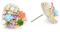 Betsey Johnson Farmhouse Heart Stud Earrings Betsey Johnson Farmhouse Heart Stud Earrings