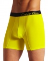 Calvin Klein Men's Bold Cotton Boxer Brief, Sunfish, Small