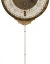 Leonardo Creme Pendulum 18 Wide Round Wall Clock