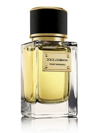 The inspiration for Velvet Patchouli is iconic incense. Patchouli: the first fragrance I felt really belonged to me. It became my statement scent. Stefano Gabbana. Velvet Patchouli is an intense, luxurious patchouli oil drenched with kephalis that cedes to a rich, musky presence. The bottle is displayed in a precious black velvet box bearing an engraved golden plate and silky inner fabric. Also ideal as a gift. 1.6 oz. The inspiration for Velvet Patchouli is iconic incense. Patchouli: the first fragrance I felt really belonged to me. It became my statement scent. Stefano Gabbana. Velvet Patchouli is an intense, luxurious patchouli oil drenched with kephalis that cedes to a rich, musky presence. The bottle is displayed in a precious black velvet box bearing an engraved golden plate and silky inner fabric. Also ideal as a gift. 1.6 oz.