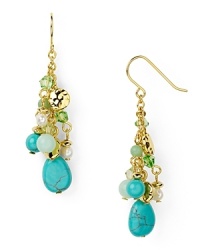 Tap into this season's turquoise trend with this pair of cascading earrings from Lauren Ralph Lauren. Boasting a delicate dangle, they hint at bohemian-chic. Tap into this season's turquoise trend with this pair of cascading earrings from Lauren Ralph Lauren. Boasting a delicate dangle, they hint at bohemian-chic.