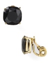 Boldly colored gemstones look extra sweet done in simple stud earrings - this pair is perfect for a petite pop. From kate spade new york.