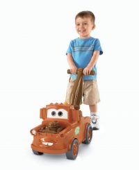 Keep the bubbles blowin' for a whole lotta mowin' with Cars 2™ Bubble Mater. Mater is a good ol' boy with a big heart and the only tow truck in Radiator Springs that blows bubbles! Isn't that neat? With great mechanical putters and sputters this ol' boy blows bubbles just about anywhere Keep the bubbles blowin' for a whole lotta mowin' with Cars 2™ Bubble Mater. Mater is a good ol' boy with a big heart and the only tow truck in Radiator Springs that blows bubbles! Isn't that neat? With great mechanical putters and sputters this ol' boy blows bubbles just about anywhere