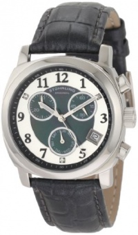 Stuhrling Original Women's 246.111527 Vogue Audrey Fiorenza Swiss Quartz Chronograph Swarovski Crystal Mother-Of-Pearl Day and Date Black Watch Stuhrling Original Women's 246.111527 Vogue Audrey Fiorenza Swiss Quartz Chronograph Swarovski Crystal Mother-Of-Pearl Day and Date Black Watch