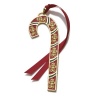 Wallace 2011 Gold Plated Candy Cane Ornament, 31st Edition