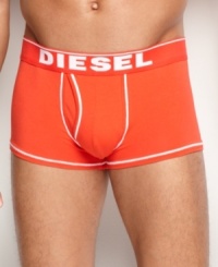 The days of blah and baggy men's underwear are gone for good. Proof? These bright and snug stretch-cotton boxer briefs from Diesel. The days of blah and baggy men's underwear are gone for good. Proof? These bright and snug stretch-cotton boxer briefs from Diesel.