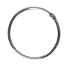 Maytex Mills Metal Circular Shower Ring Chrome(Pack of 12 rings)