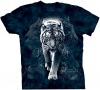 The Mountain Men's White Tiger Stalk Short Sleeve Tee