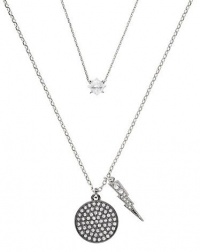 Juicy Couture Double Strand Lighting Bolt Necklace Juicy Couture Double Strand Lighting Bolt Necklace