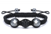 Authentic Black Diamond Color Crystals Shamballa Adjustable Bracelet, Now At Our Lowest Price Ever but Only for a Limited Time! Authentic Black Diamond Color Crystals Shamballa Adjustable Bracelet, Now At Our Lowest Price Ever but Only for a Limited Time!