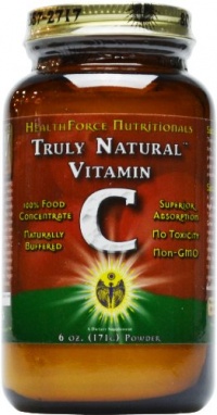 Healthforce Truly Natural Vitamin C, Powder, 171-Grams, 6 oz Healthforce Truly Natural Vitamin C, Powder, 171-Grams, 6 oz