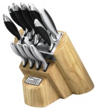 Chicago Cutlery Landmark 12-Piece Knife Set with Block Chicago Cutlery Landmark 12-Piece Knife Set with Block