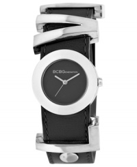 Wear your heart on your wrist with this lovingly designed watch from BCBGeneration. Wear your heart on your wrist with this lovingly designed watch from BCBGeneration.