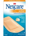 Nexcare Active Extra Cushion Bandage, Knee and Elbow, 8-Count Packages (Pack of 6)