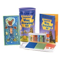 Layered Wax Drawing Kit Layered Wax Drawing Kit