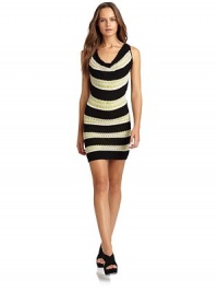 THE LOOKAllover striped crochet constructionRacerbackSolid underlayTHE FITAbout 33 from shoulder to hemTHE MATERIALSilk/cottonFully linedCARE & ORIGINHand washImportedModel shown is 5'11 (180cm) wearing US size Small. THE LOOKAllover striped crochet constructionRacerbackSolid underlayTHE FITAbout 33 from shoulder to hemTHE MATERIALSilk/cottonFully linedCARE & ORIGINHand washImportedModel shown is 5'11 (180cm) wearing US size Small.