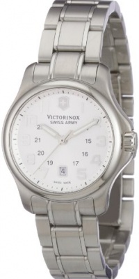 Victorinox Swiss Army Women's 241457 Officers XS Stainless Steel Silver Dial Watch Victorinox Swiss Army Women's 241457 Officers XS Stainless Steel Silver Dial Watch