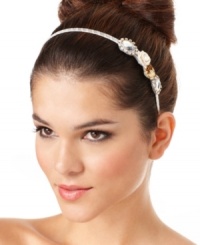 Beautiful style for a special occasion: a Style&co. headband with pretty floral detail. Beautiful style for a special occasion: a Style&co. headband with pretty floral detail.