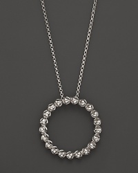 This sterling silver necklace showcases Di MODOLO's unique Triadra cages. Perfect for layering. This sterling silver necklace showcases Di MODOLO's unique Triadra cages. Perfect for layering.