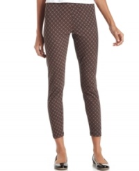 Style&co. makes your leggings the statement piece of your ensemble with these boldly printed pants. Style&co. makes your leggings the statement piece of your ensemble with these boldly printed pants.