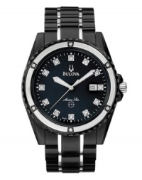 Diamonds are born of dark places: a luxe Marine Star watch by Bulova. Diamonds are born of dark places: a luxe Marine Star watch by Bulova.