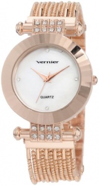Vernier Women's VNR11072RG Multi Chain Bracelet Quartz Watch Vernier Women's VNR11072RG Multi Chain Bracelet Quartz Watch