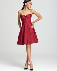Z Spoke by Zac Posen's strapless dress lends a coquettish look with a form-fitting, flared-skirt silhouette. Z Spoke by Zac Posen's strapless dress lends a coquettish look with a form-fitting, flared-skirt silhouette.