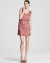 Aidan Mattox perfects eye-catching party style with this sequin-encrusted dress.