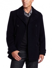 Tommy Hilfiger Men's Wool Plush Peacoat