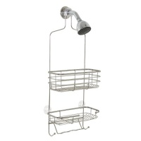 Zenith Products Over the Large Shower Caddy, Stainless Steel Zenith Products Over the Large Shower Caddy, Stainless Steel