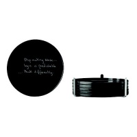 Set of 6 glass coasters Set of 6 glass coasters