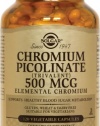 Solgar - Chromium Picolinate, 500 mcg, 120 veggie caps