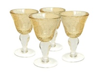 Artland Iris Wine, 8-Ounce, Citrine, Set of 4 Artland Iris Wine, 8-Ounce, Citrine, Set of 4