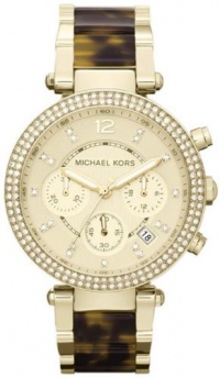 Michael Kors Women's Mk5688 Madison Chronograph gold tone.