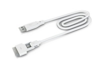 Innergie Magic Cable Duo USB Cable with Micro USB and Apple 30-pin Connectors - 2.6' (TACC-FME70GRAP1) - Retail Packaging Innergie Magic Cable Duo USB Cable with Micro USB and Apple 30-pin Connectors - 2.6' (TACC-FME70GRAP1) - Retail Packaging