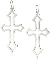 Dogeared Jewels & Gifts Always Beautiful Sterling Silver-Plated Cross Earrings